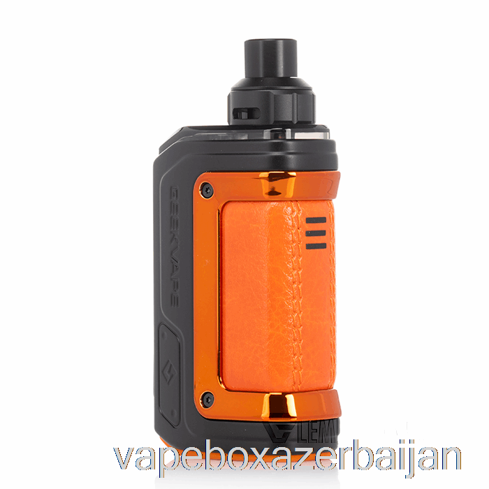E-Juice Vape Geek Vape H45 Aegis Hero 2 45W Pod Mod Kit Black Orange
